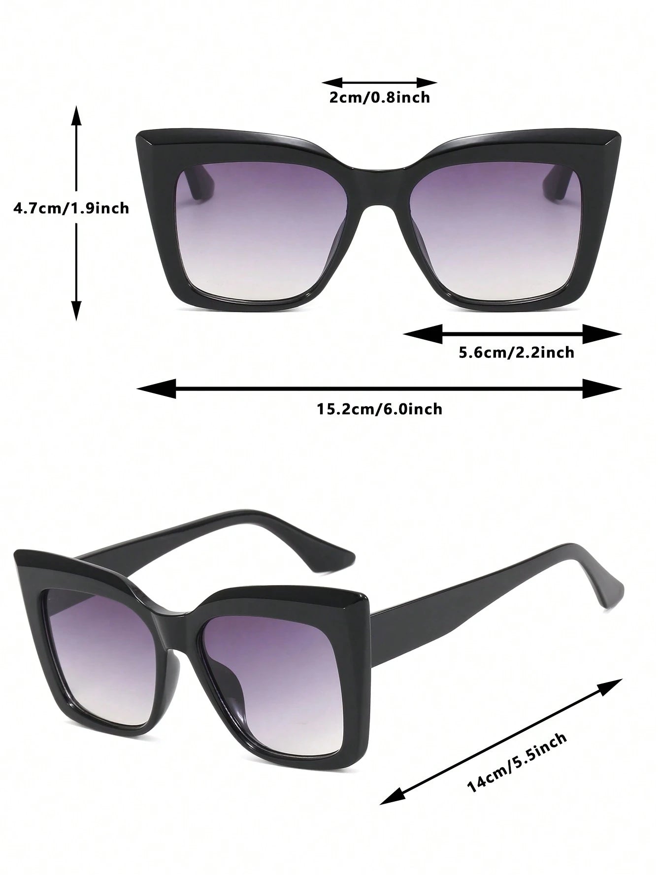 Oversized Cat Eye Women’s Sunglasses