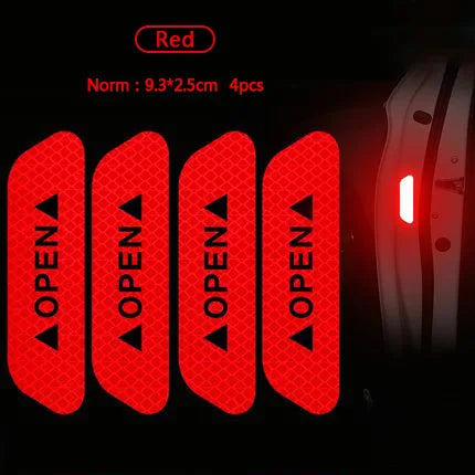 Car Door Reflective Safety Stickers