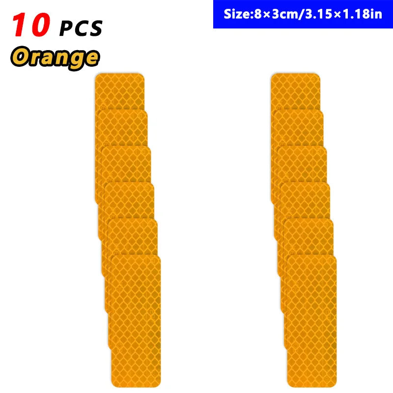 Car Wheel Hub Reflective Stripes