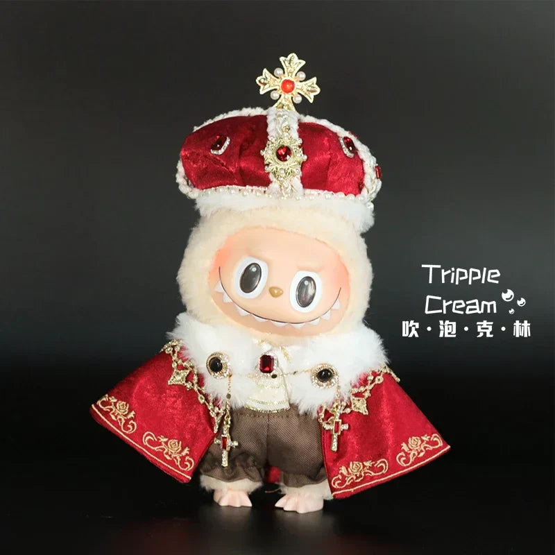 PopMart Labubu 17cm Plush Doll Clothes