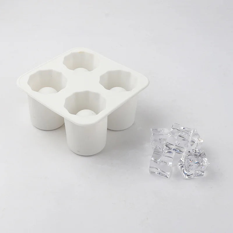 Silicone Round Ice Cube Mold