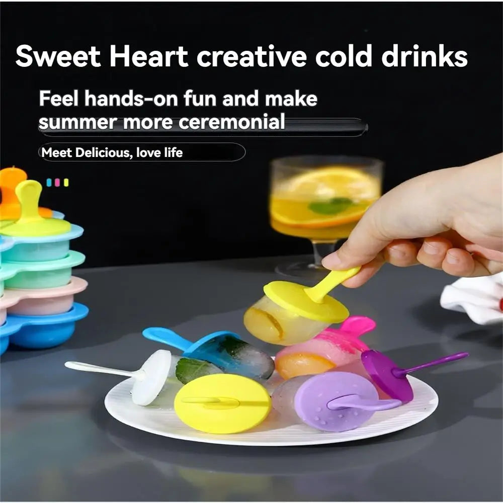 7-Hole Ice Cream Popsicle Mold