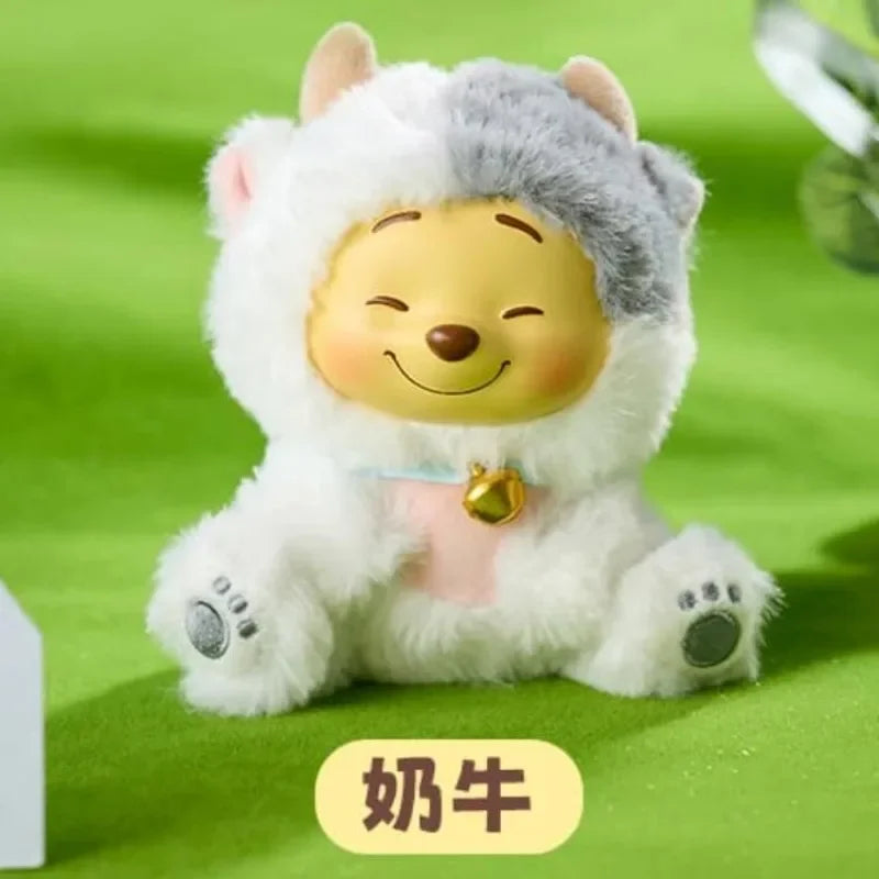 POP MART Labubu Doll Winnie Pooh Blind Box