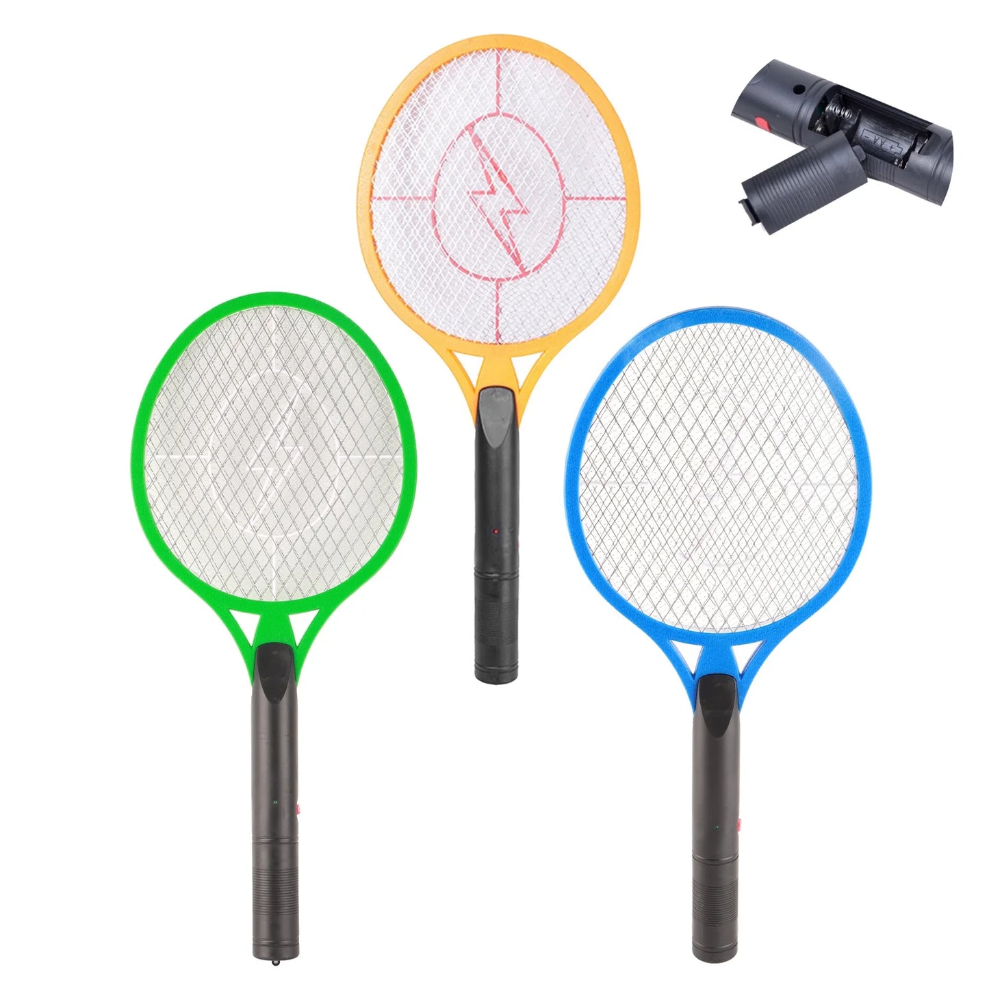 Electric Mosquito Killer Handheld Insect Fly Swatter Racket Portable Fly Insect Bug  Pest Control Tool For Bedroom Insects