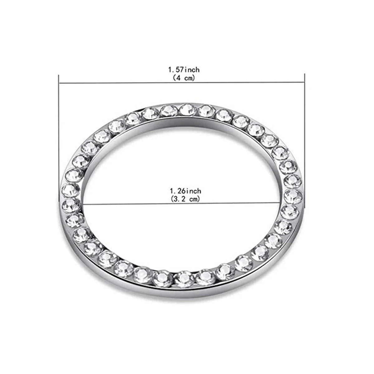 Car Start Button Decoration Ring