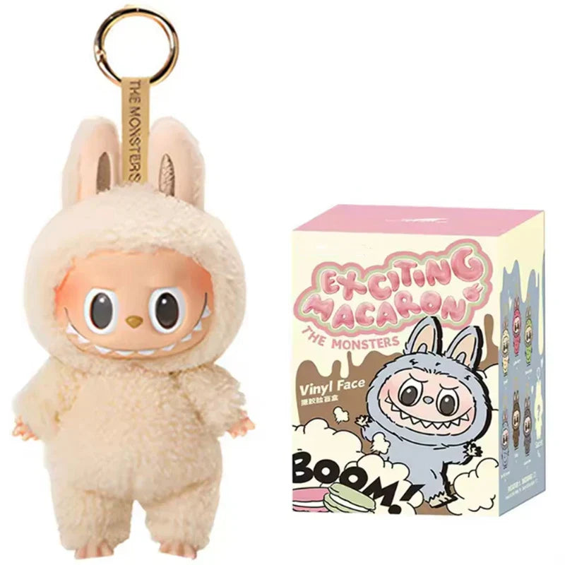 1:1 Quality Labubu Blind Box Monster Series Keychain