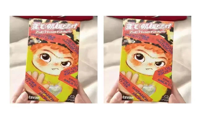POP MART Labubu Doll MINISO Wakuku Blind Box