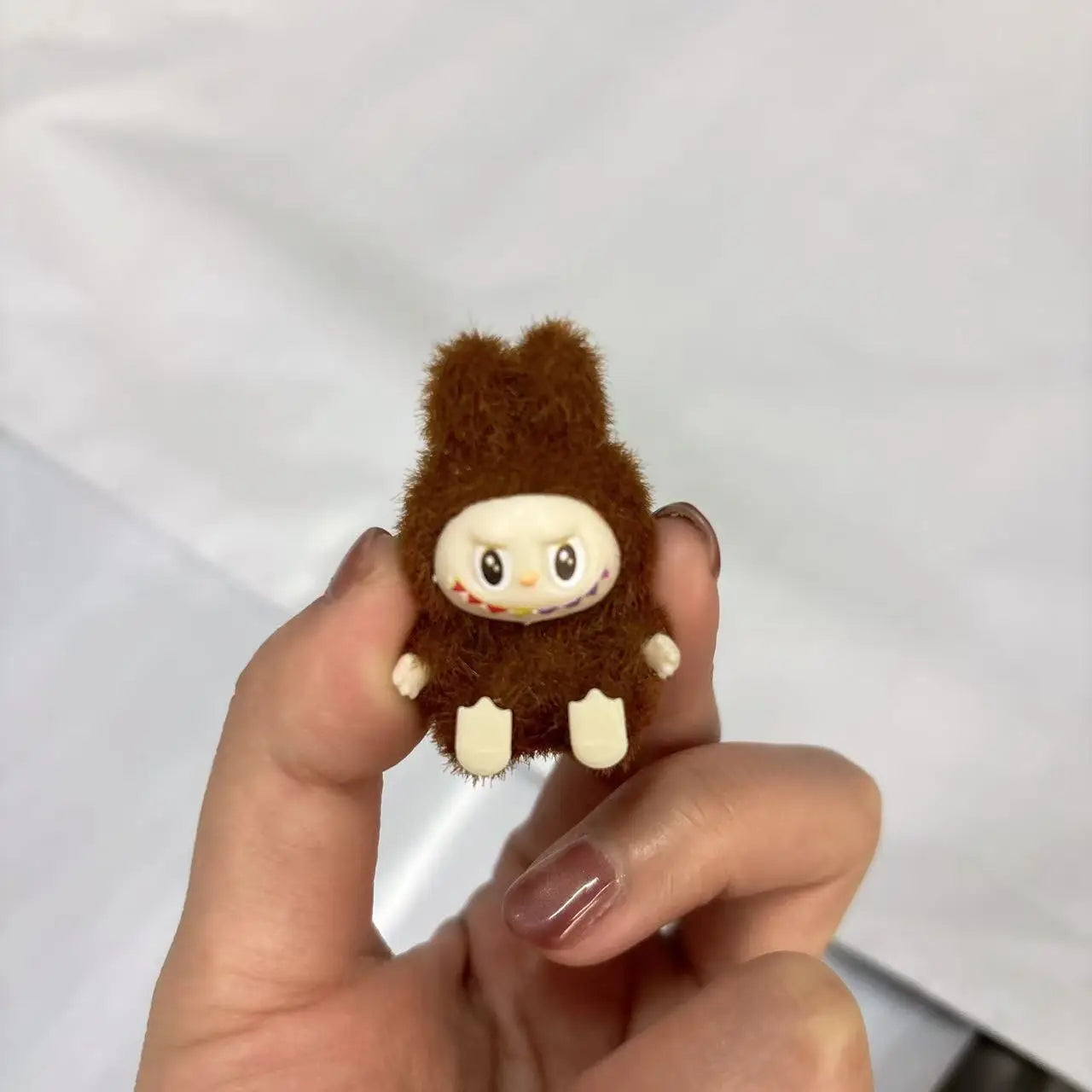 10pcs Mini Labubu Sitting Posture Action Figures
