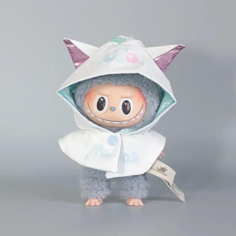 PopMart Labubu 17cm Plush Doll Clothes