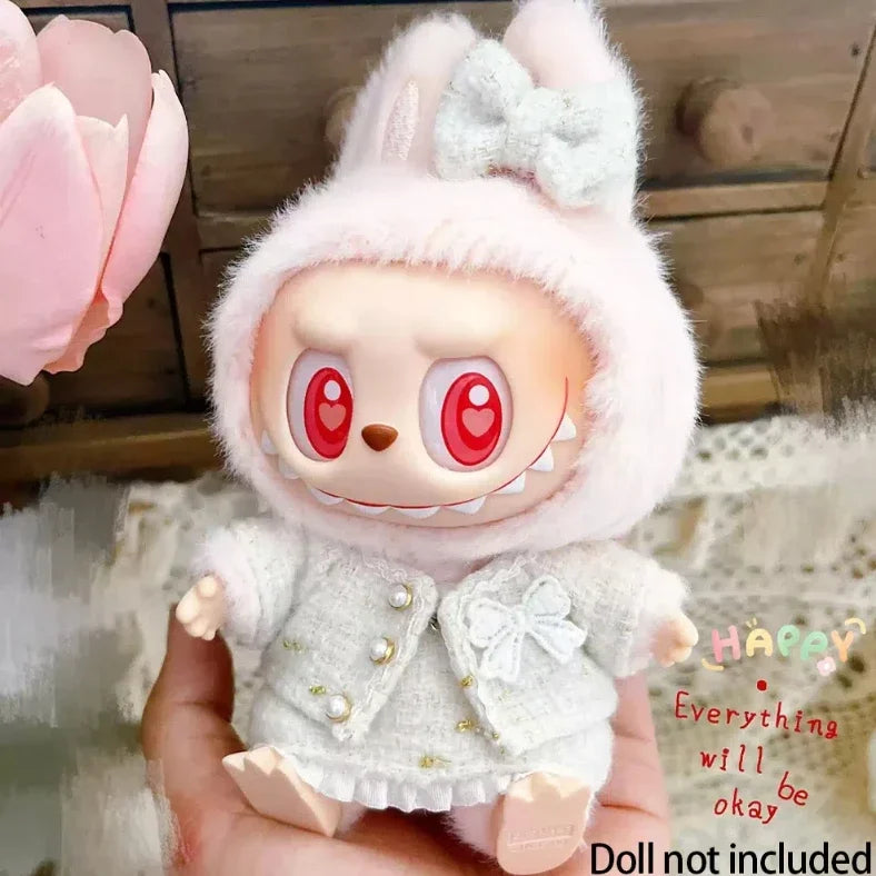 POPMART Labubu V1V2 Doll Bear Outfit Set