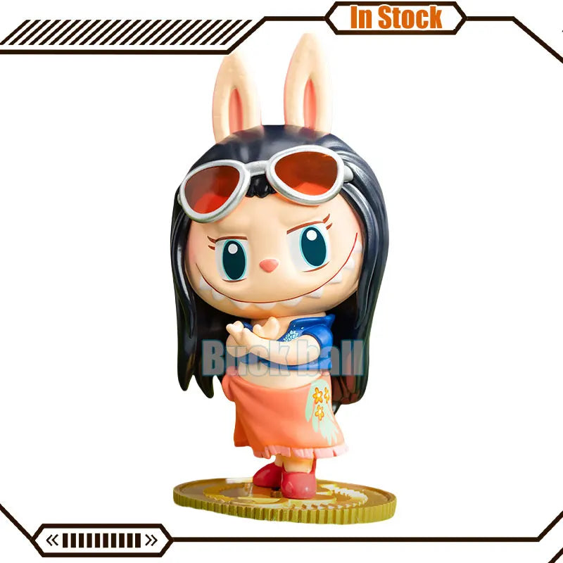 Original Labubu x One Piece Luffy Figure