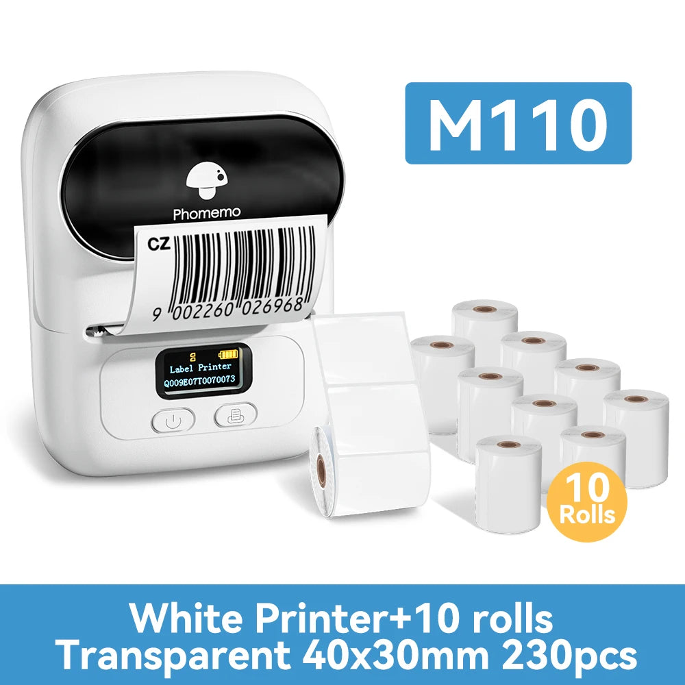 Phomemo M110 Mini Label Printer