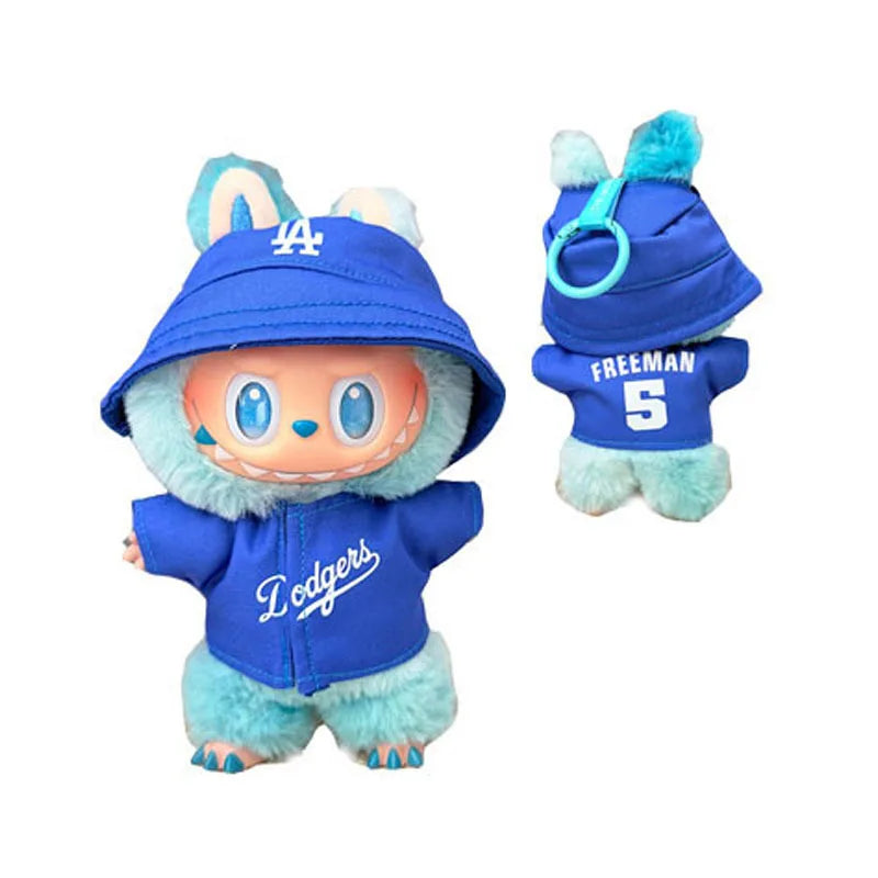 PopMart Labubu Generations LA Baseball Outfit