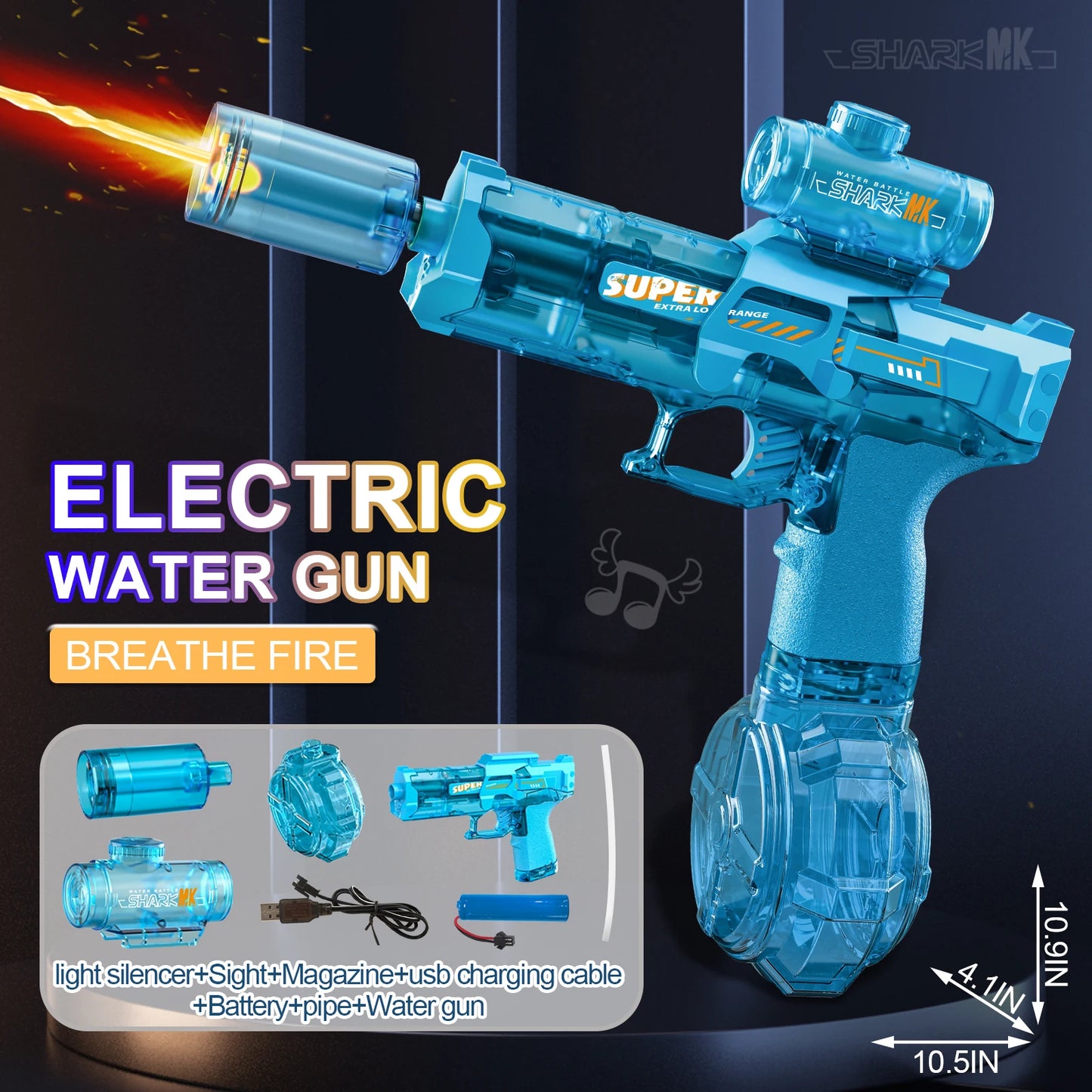 Children High Pressure Electric Water Gun