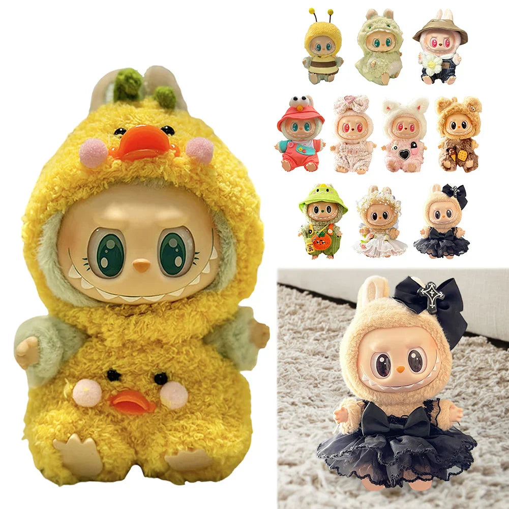 PopMart Labubu Plush Doll Clothes Set