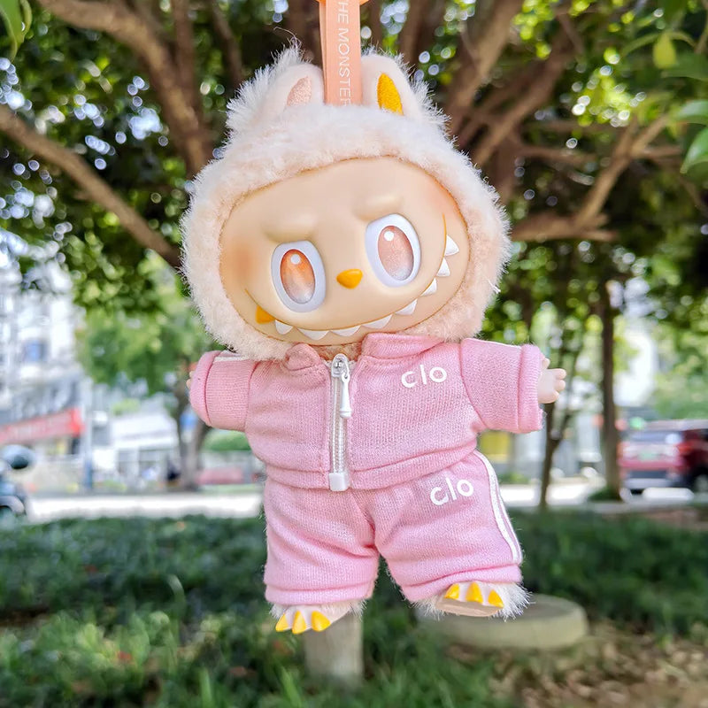 PopMart Labubu 17cm Designer Doll Clothes Set