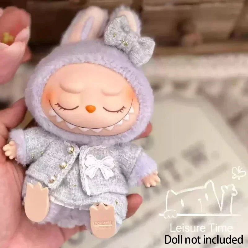 POPMART Labubu V1V2 Doll Bear Outfit Set