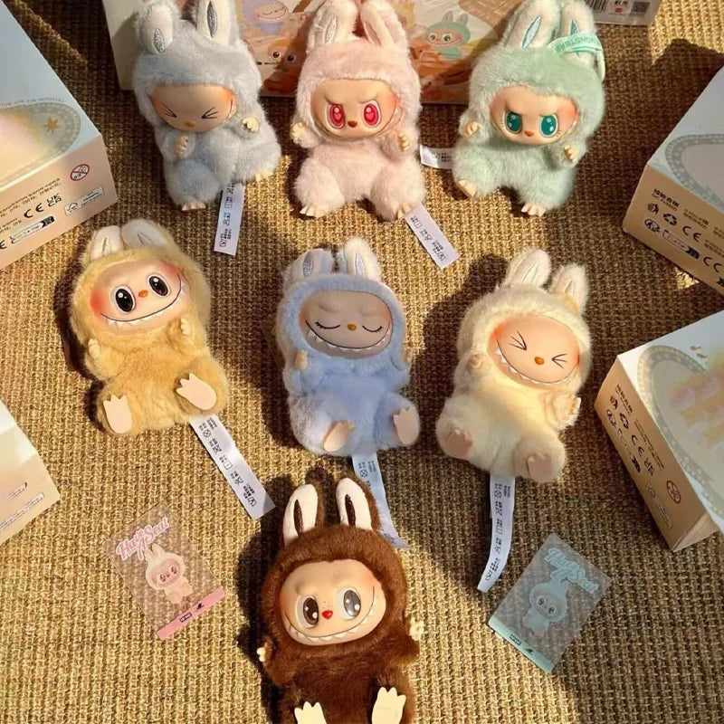 POP MART Labubu Doll Seat & Macaron Pendant Box