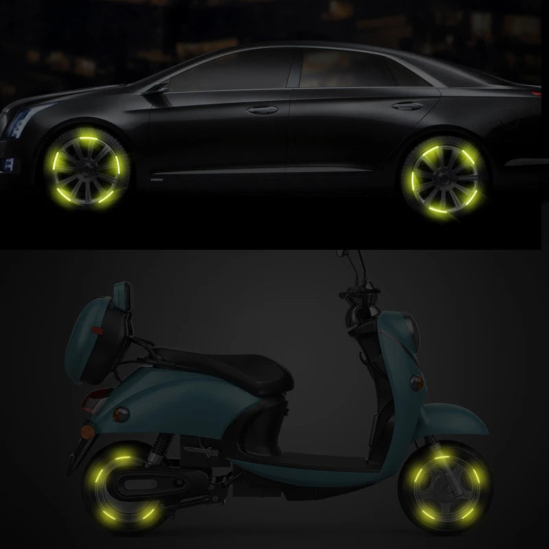 20pcs Car Wheel Reflective Strips