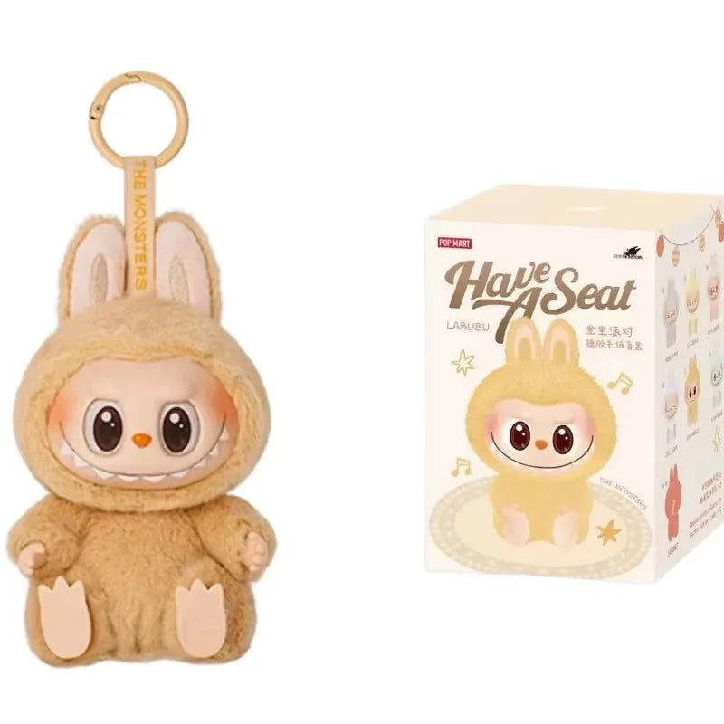PopMart Labubu Have A Seat Series Vinyl Face Doll Keychain