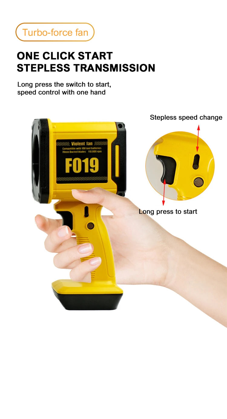 F018 Powerful Turbo Air Blower