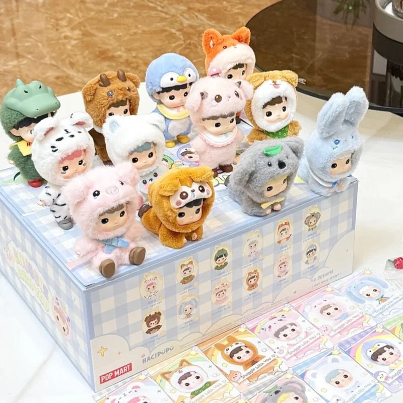 POP MART Labubu Doll Hacipupu Snuggle Series Box