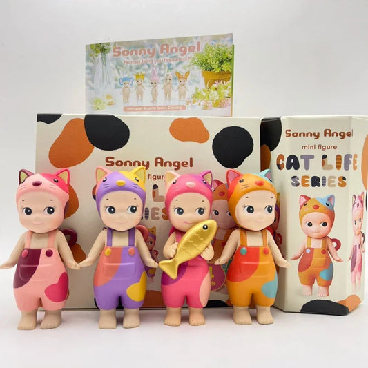 PopMart Labubu Sonny Angel Cat Life Blind Box