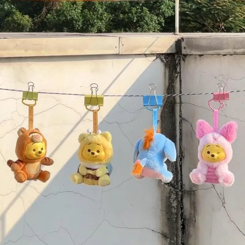 POP MART Labubu Doll Winnie Pooh Blind Box