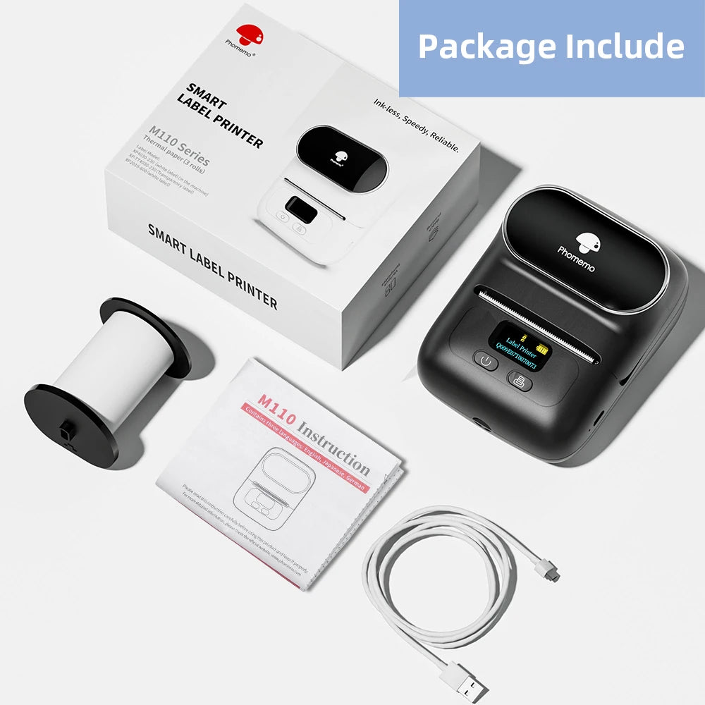 Phomemo M110 Mini Label Printer