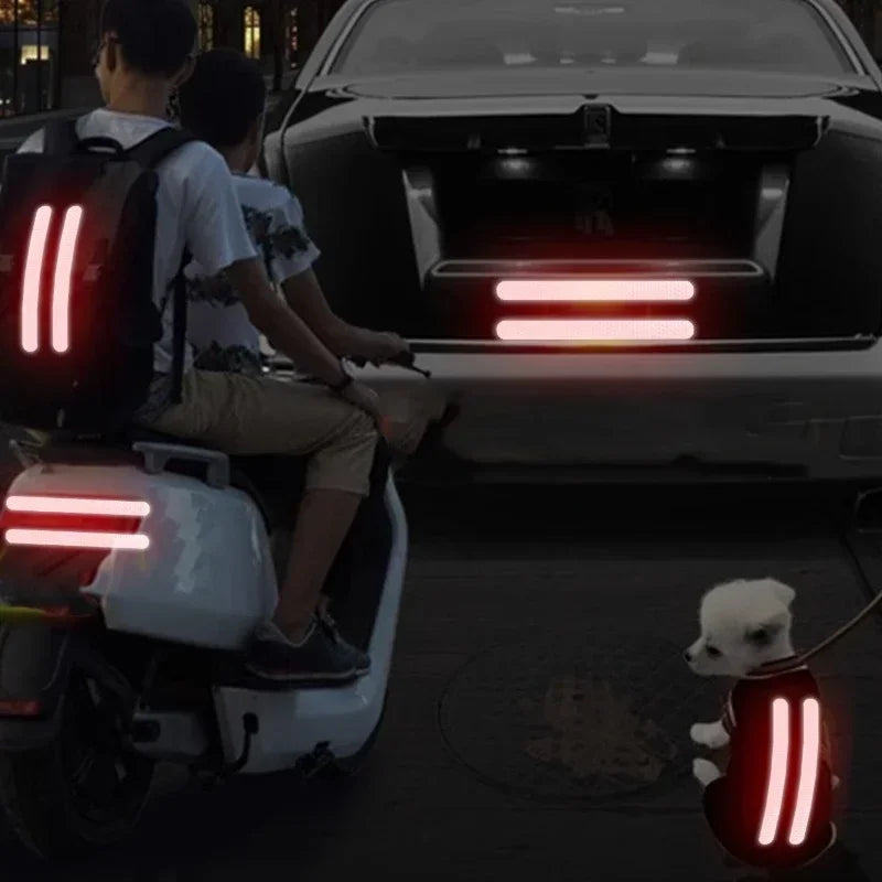 Car Rearview Mirror Reflective Stickers