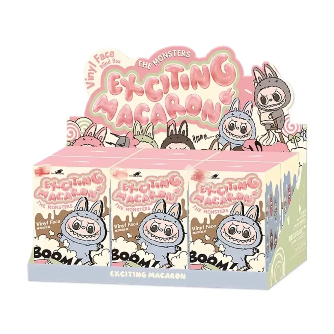 PopMart Labubu Macaron Blind Box Figure