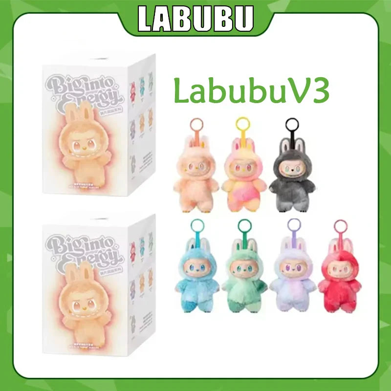 Popmart Labubu Monsters Vinyl Pendant Blind Box Keychain