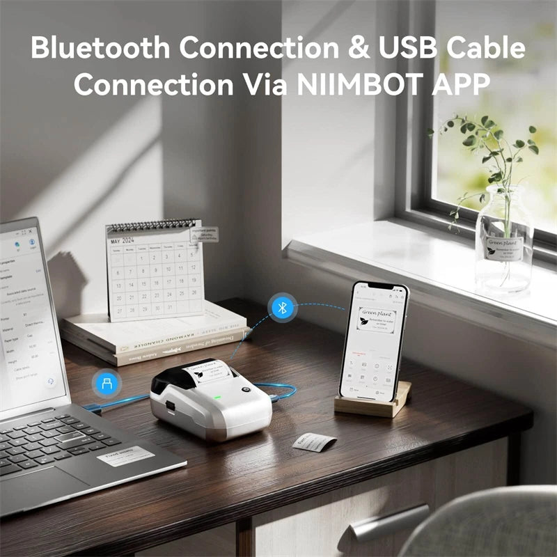 NIIMBOT B1 Portable Label Printer