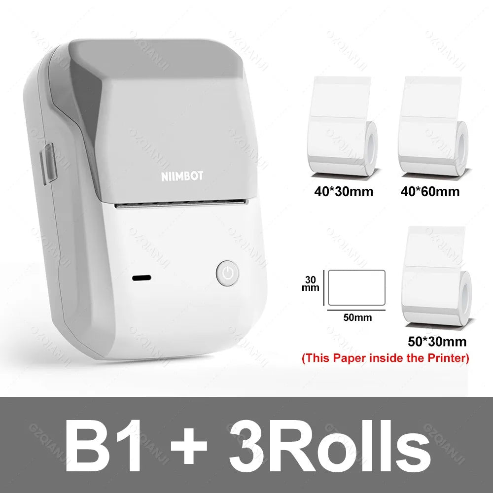 NIIMBOT B1 Portable Label Printer