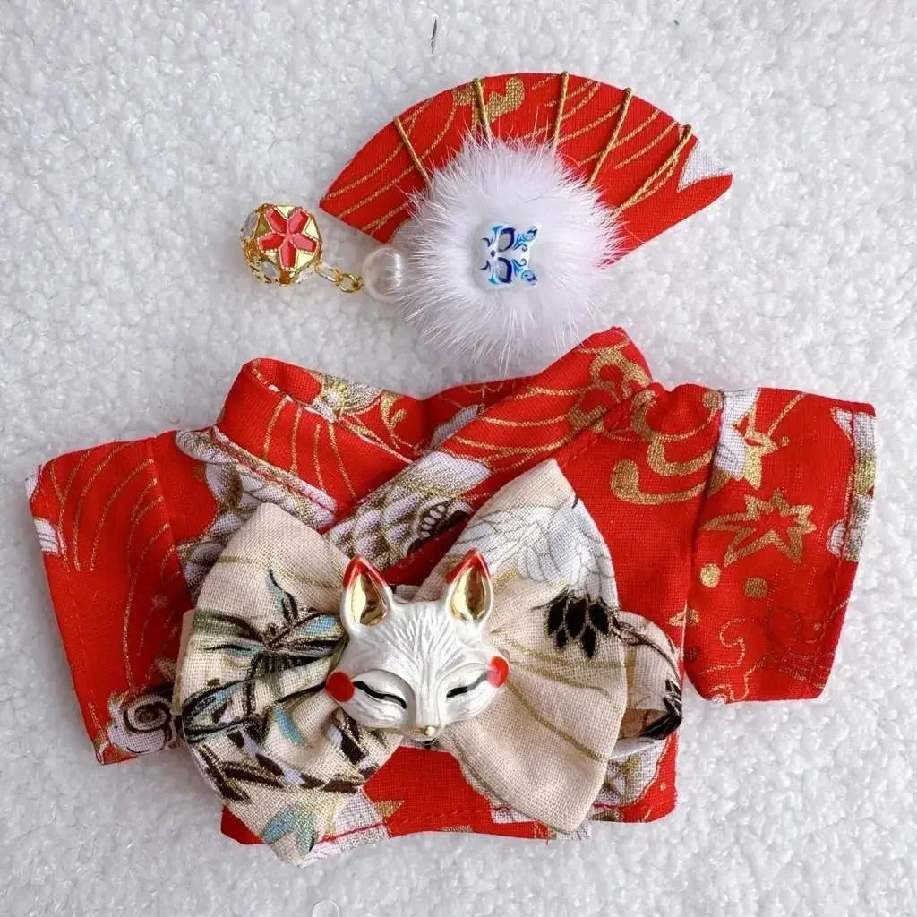 PopMart Labubu 15/17cm Summer Kimono Set