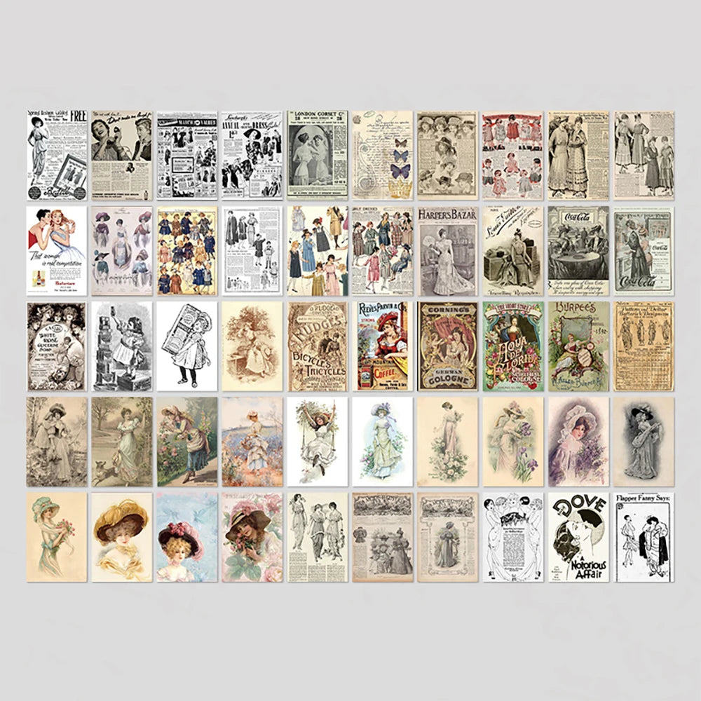 Retro Dual Material Memo Book