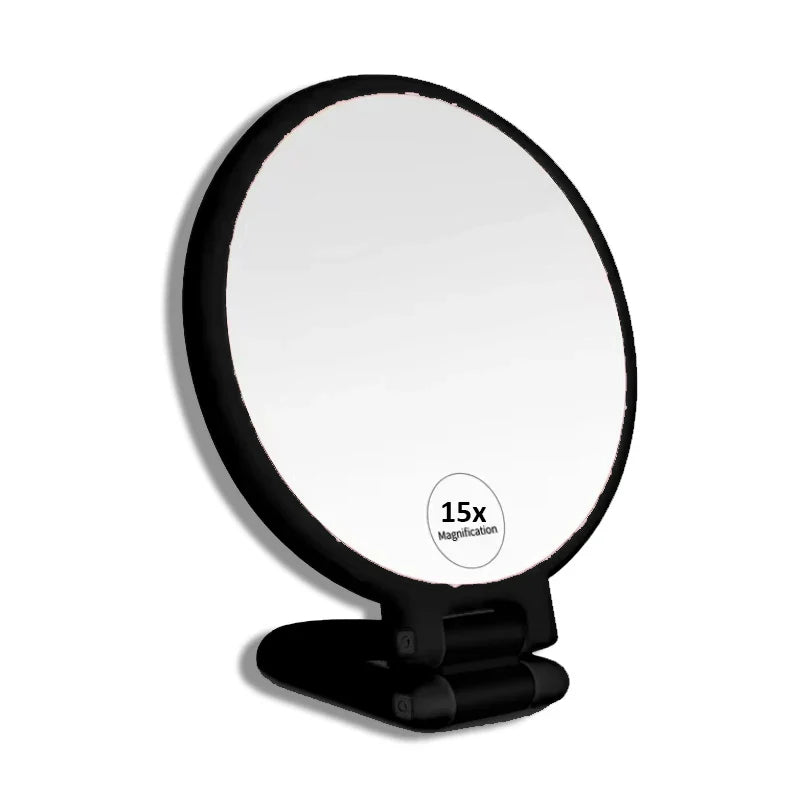 Vintage Double-Sided Magnifying Mirror