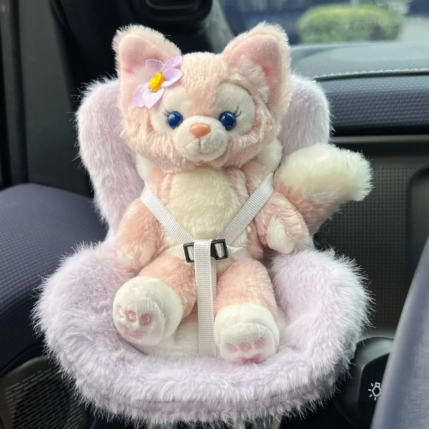 Labubu Doll Car Safety Seat