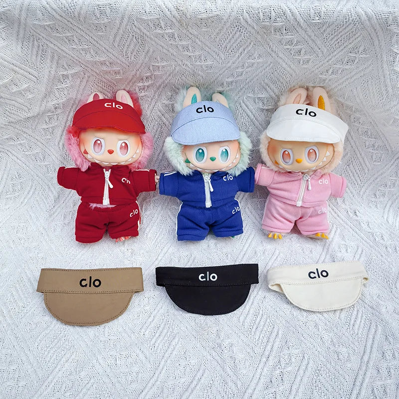 PopMart Labubu 17cm Designer Doll Clothes Set