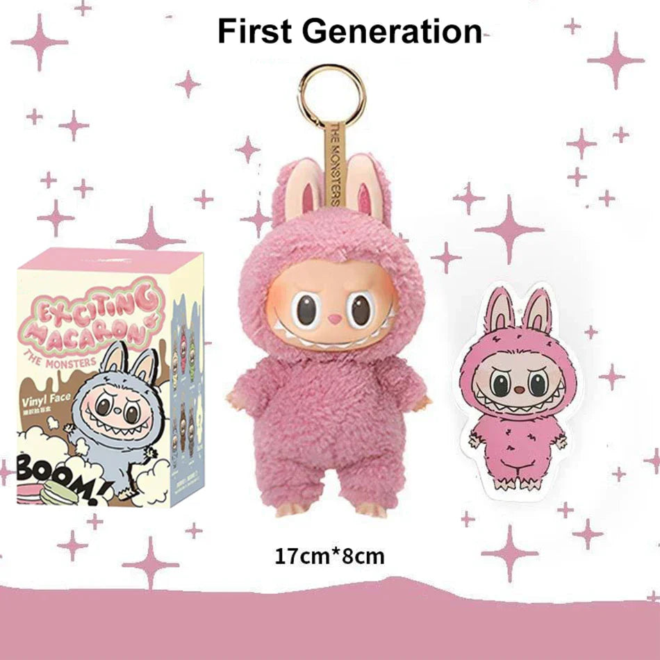 PopMart Labubu Plush Doll Cute Keychain Toy