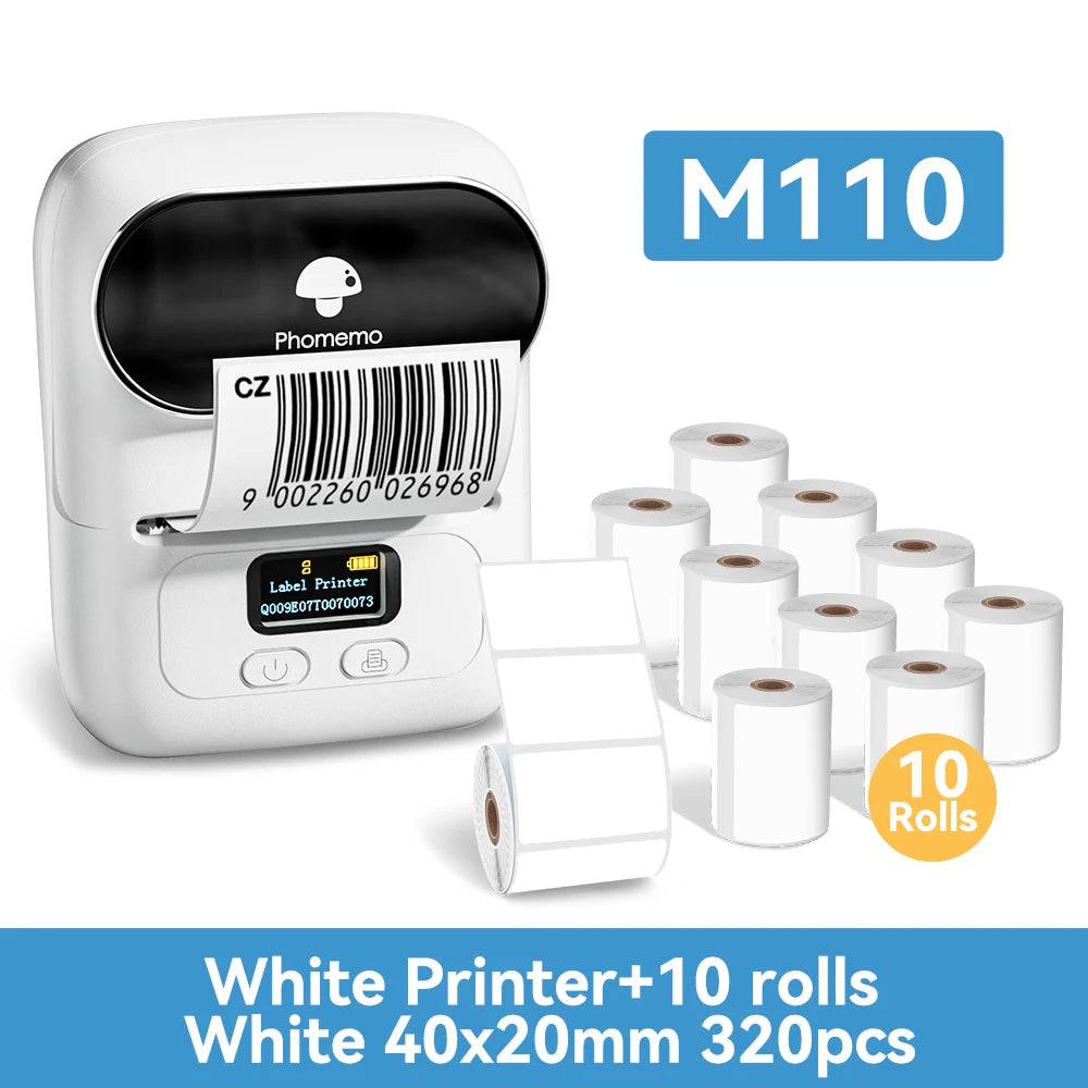 Phomemo M110 Mini Label Printer