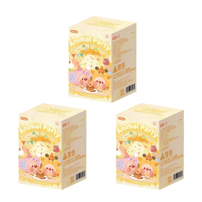 POP MART Labubu Doll OYO Animal Party Box