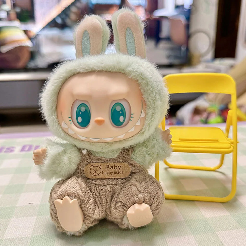 PopMart Labubu 17cm Doll Clothing Set
