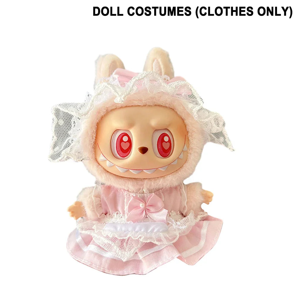 PopMart Labubu Kawaii Doll Clothes Set