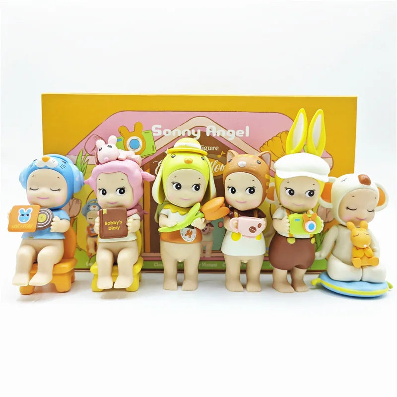 POP MART Labubu Doll Sonny Angel Moment Box