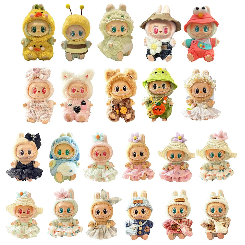 PopMart Labubu Plush Doll Clothes Set