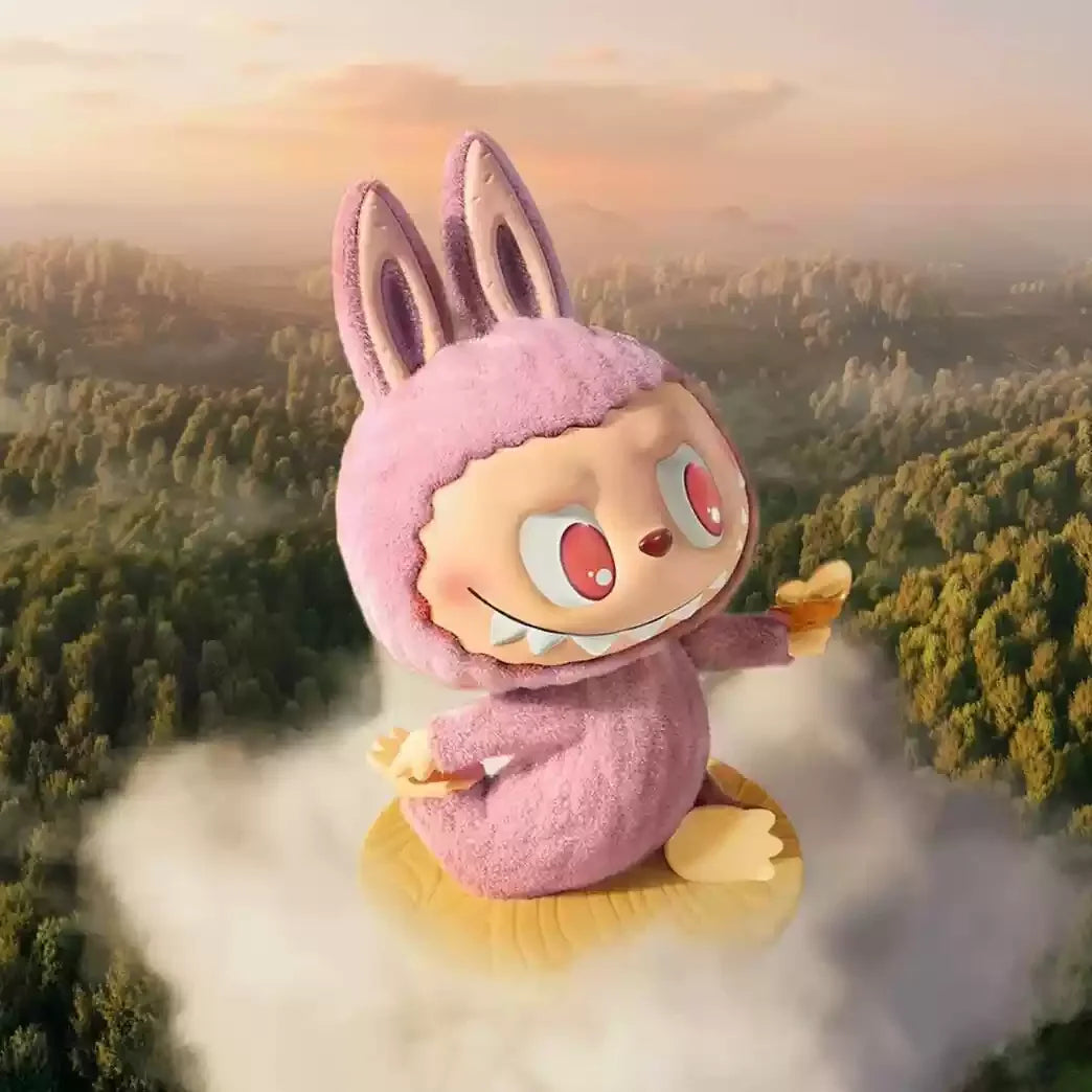 Labubu Lazy Yoga Series Figure