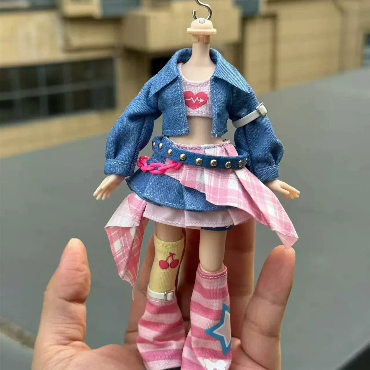 POP MART Labubu Doll Mobile BJD Blind Box