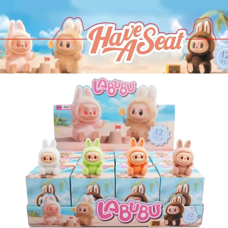 PopMart Labubu 12pcs Mini Anime Figure Gift