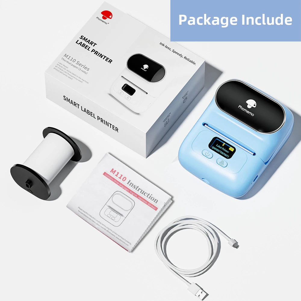 Phomemo M110 Mini Label Printer